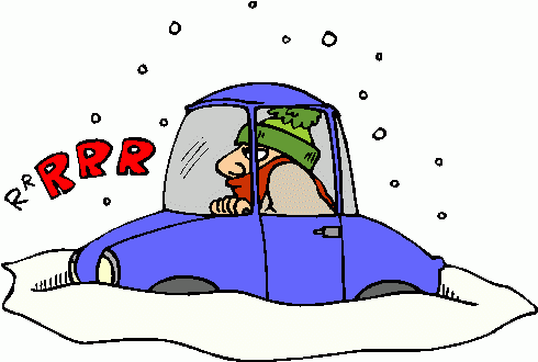 TodaysMama.com - stuck in snow