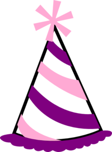 Birthday hat clipart transparent