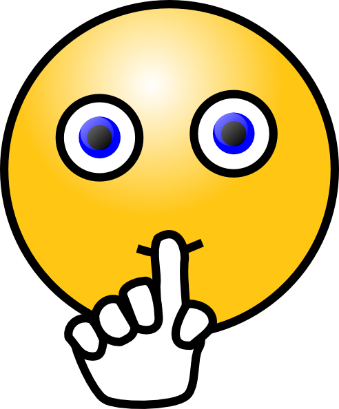 Keep silent clipart - ClipartFox