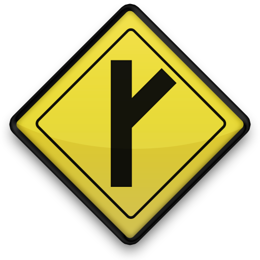 Yellow Road Sign Icons Signs Â» Icons Etc