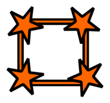 simple_star_cornered_frame_preview