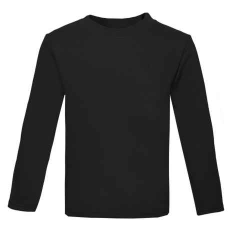 Baby and Toddler Blank Long Sleeve T-Shirt In Black by Kids ...