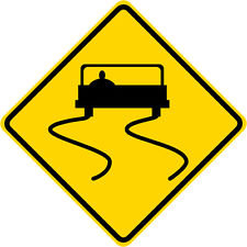 Slippery When Wet Sign | eBay