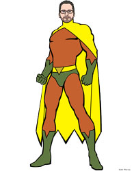 Superhero Caricatures Comic Art Cartoons Art Drawn from Photo