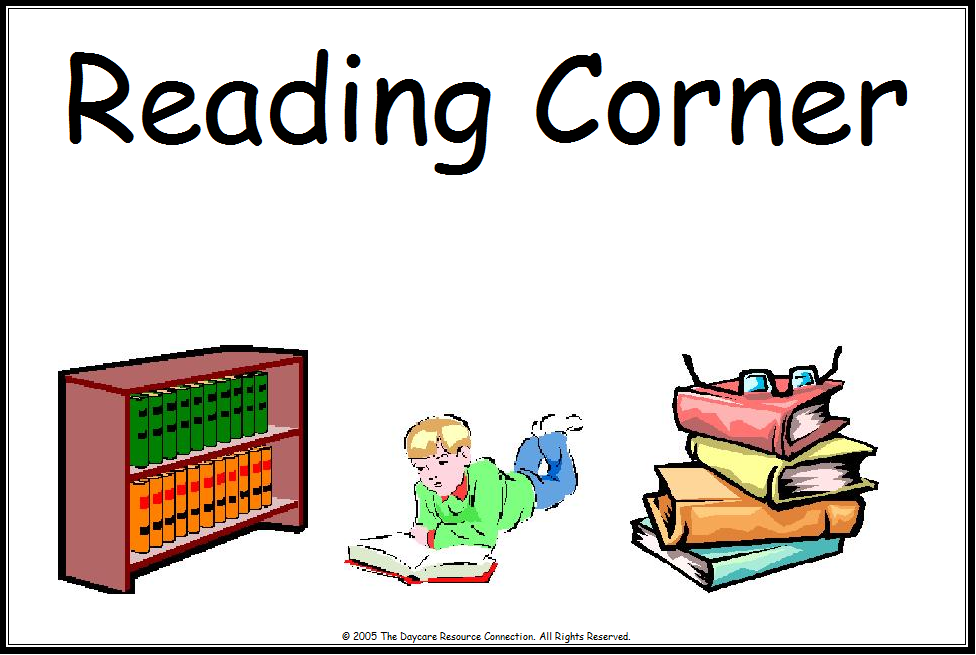 Reading Center Clipart Book Corner 1 300x300 Book