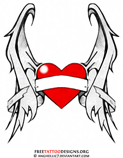 Hearts With Wings | Free Download Clip Art | Free Clip Art | on ...