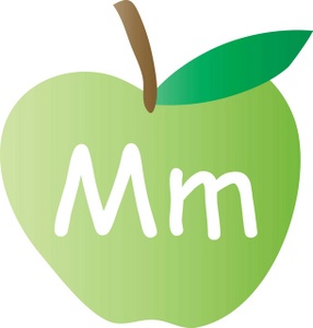 Letter m clip art