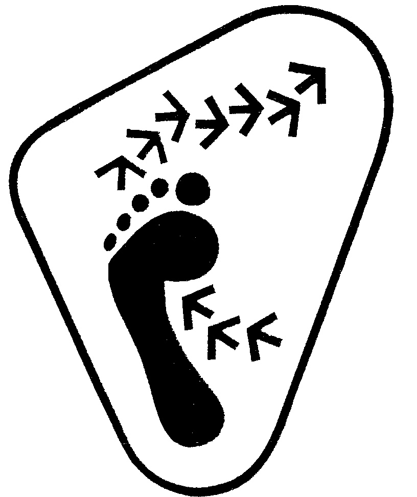footprints Colouring Pages (page 2)