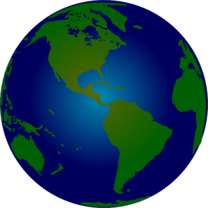 Animated globe clipart