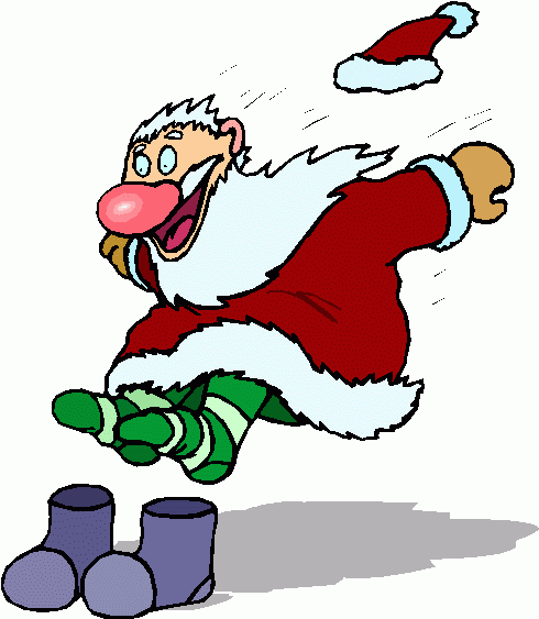 santa-jumping-clipart clipart - santa-jumping-clipart clip art
