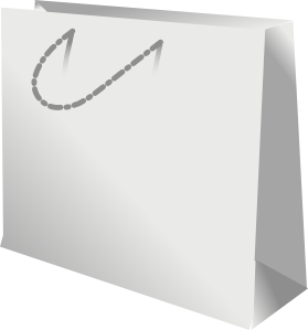 Clothing Paper Bag clip art - vector clip art online, royalty free ...