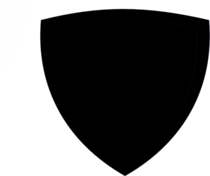 Simple Black Shield clip art - vector clip art online, royalty ...