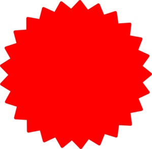 Starburst Outline clip art - vector clip art online, royalty free ...