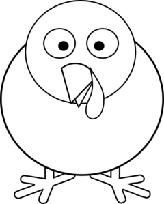 Round Turkey Clip Art Clip Art - vector clip art ...
