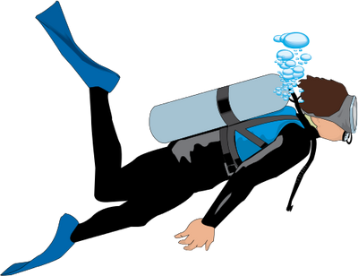 diver drawing Gallery