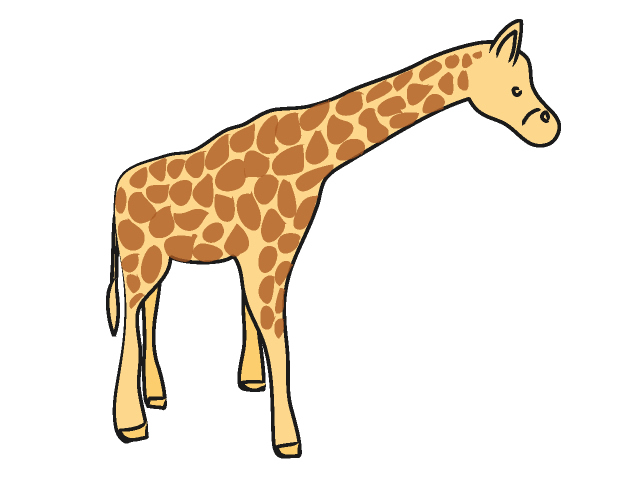 Giraffe Clip Art Vector Online Royalty Free Public Pictures on ...