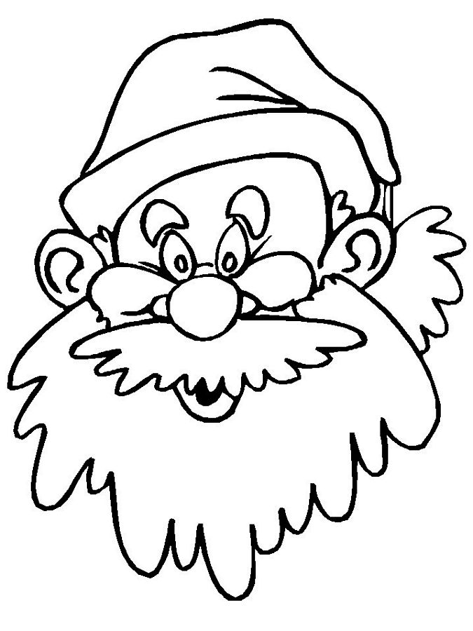 Santa Coloring Pages