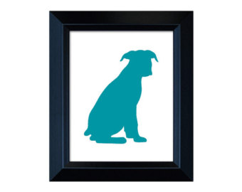 dog silhouette