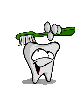 Moving clip art images of teeth, tooth brushing, mouth, lips and ...