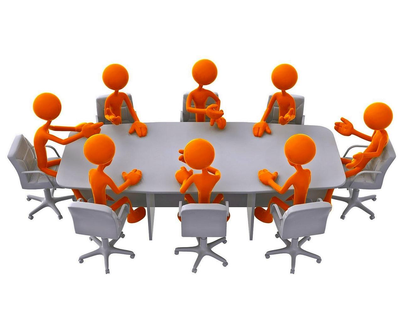 Clip Art People Meeting - ClipArt Best