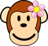 Monkey P3 - vector clip art online, royalty free & public domain
