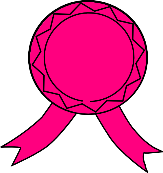 Pink Ribbon clip art - vector clip art online, royalty free ...