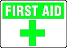 First Aid Sign