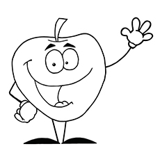 Top 20 Apple Coloring Pages For Your Little Ones