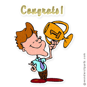 Clip Art Congratulations - Tumundografico