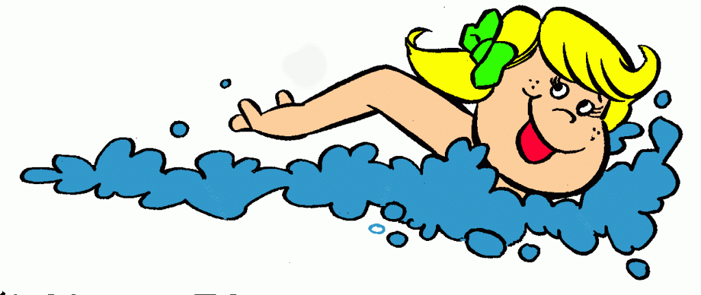 Swimming clip art free