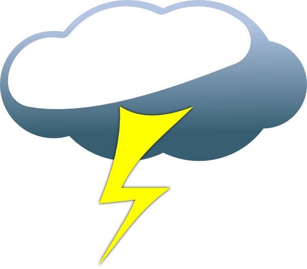 Lightning Cloud Clipart