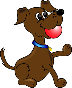 Cartoon puppies clipart