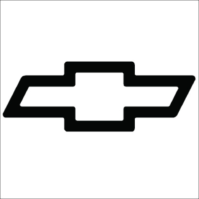 Chevy Bowtie Stencil