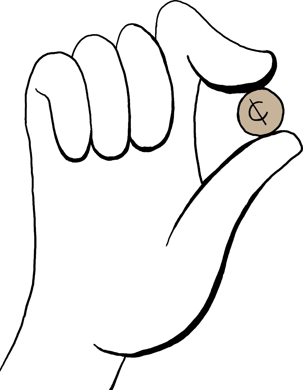 Cartoon Hand Clip Art