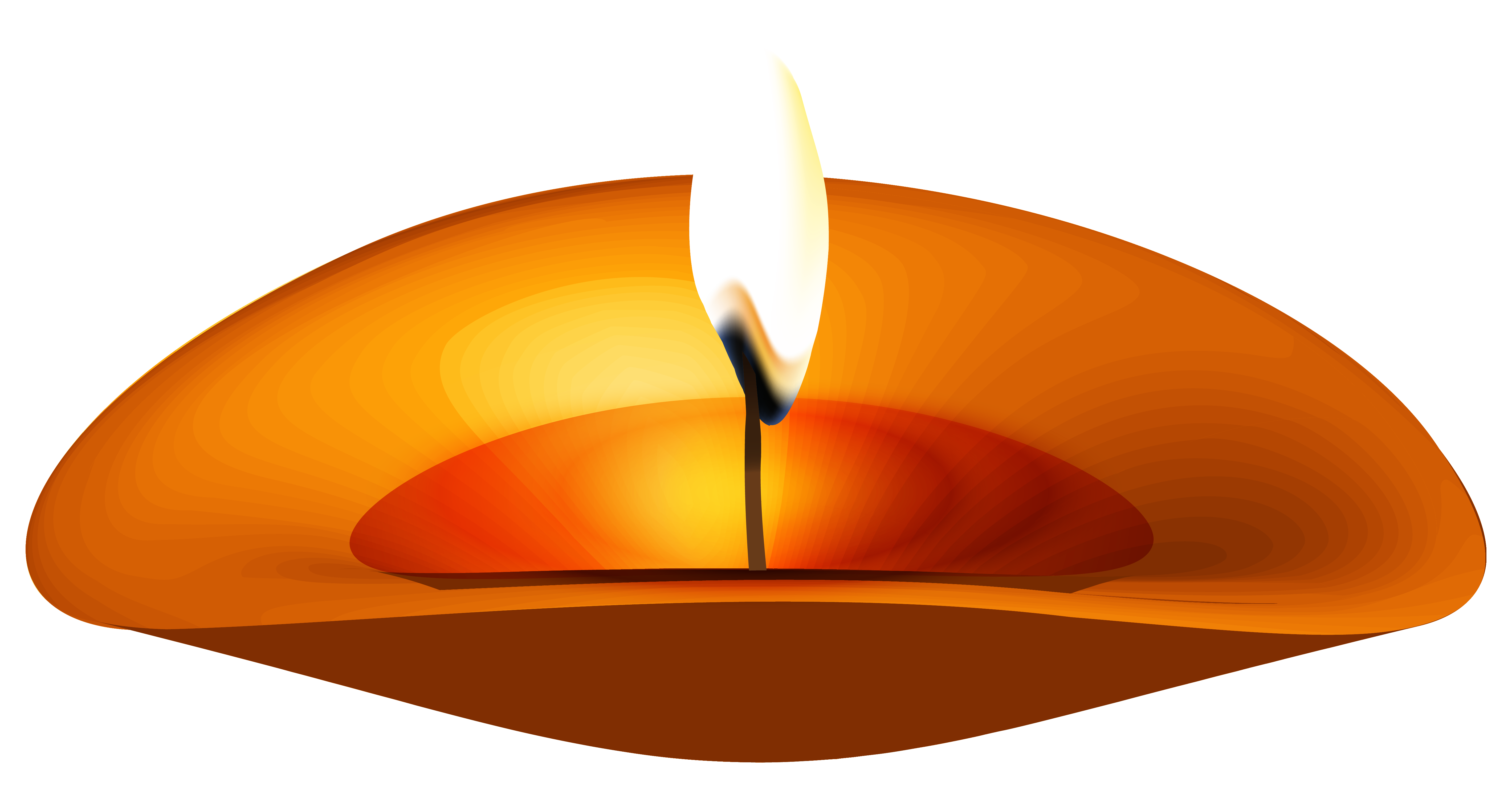 Diwali Candle PNG Image