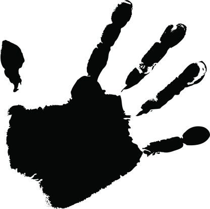Handprint Clip Art, Vector Images & Illustrations