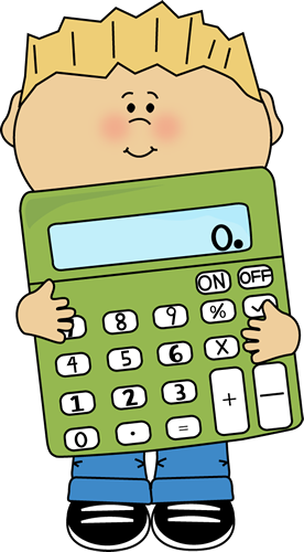 Math Calculator Clipart