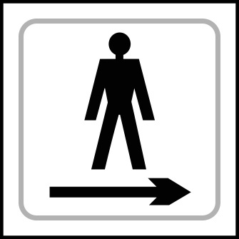 Braille toilet signs for ladies, gents toilets and baby change ...