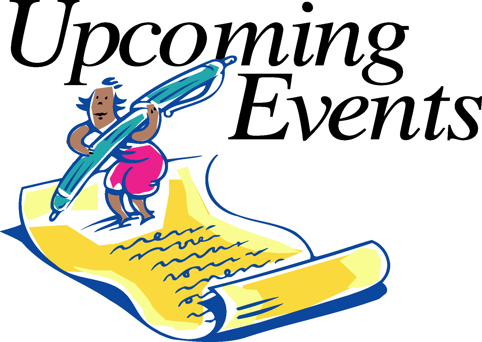 Upcoming Events Clip Art