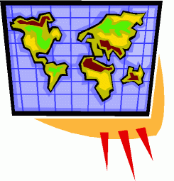 Free world map clip art clipart image 3 - Clipartix