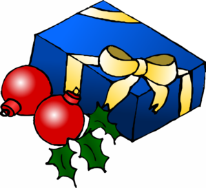 Christmas Present clip art - vector clip art online, royalty free ...