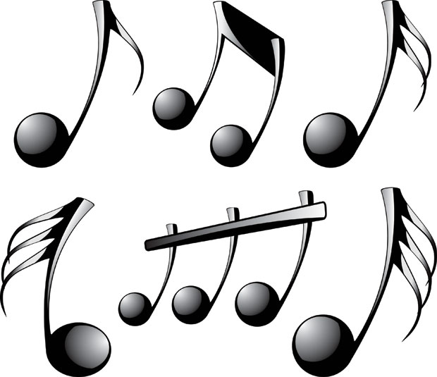 Musical Notes Vector | Seeker9.