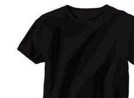 Black Tshirt Template - ClipArt Best