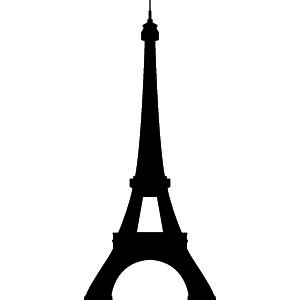 Passion Stickers - Monuments Decals - Eiffel Tower form Paris France