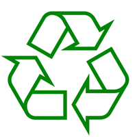 Green Recycle Symbol