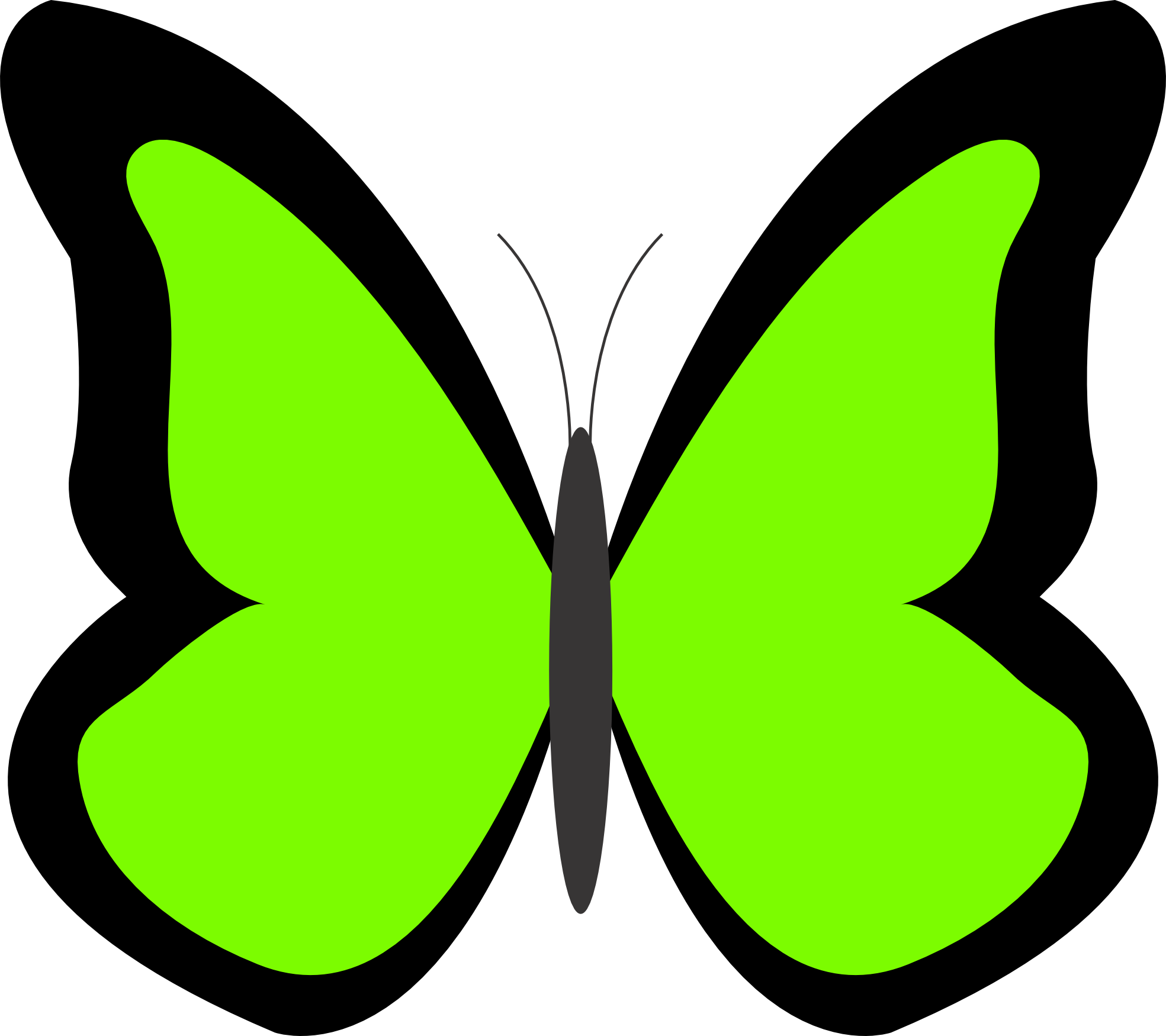 Butterfly 26 Color Colour Lawn Green Peace xochi.info scallywag ...