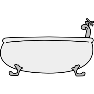 Bathtub clip art - vector clip art online, royalty free & pu ...