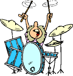 Pics For > Drum Set Cartoon