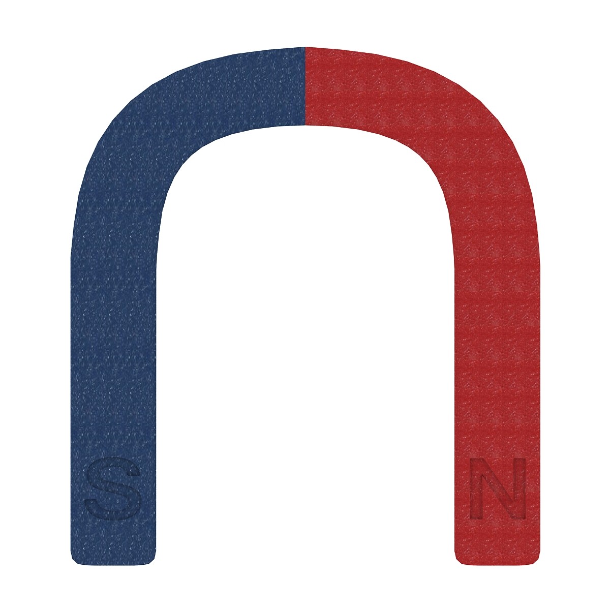 horseshoe magnet art obj free