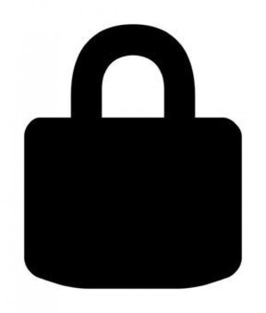 Gallery For > Lock Icon Silhouette